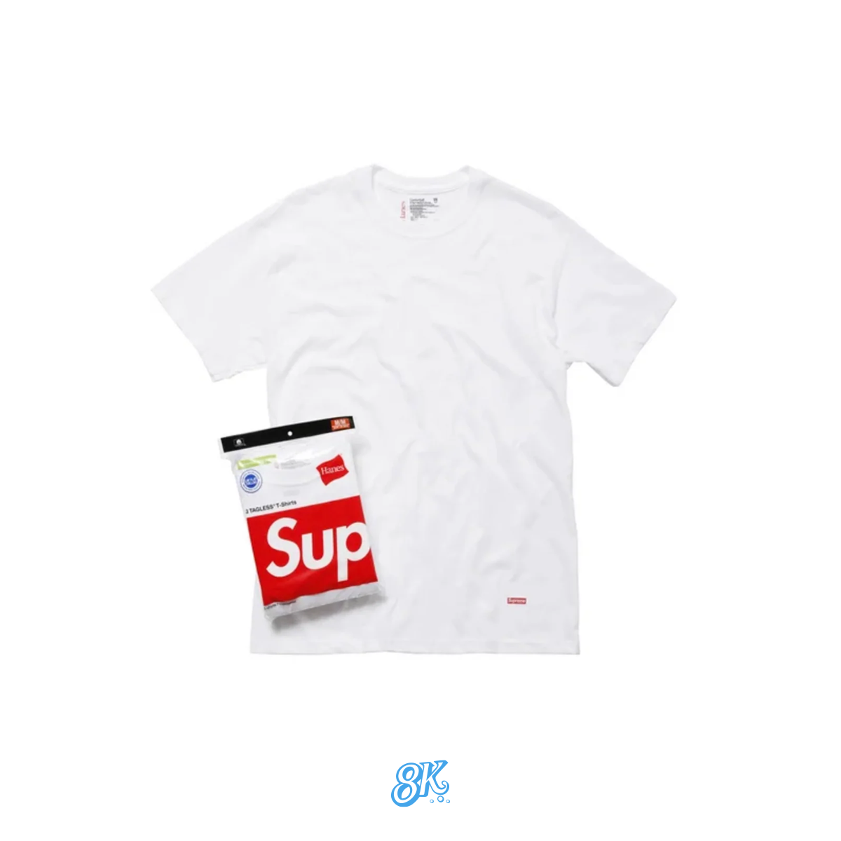 Supreme Hanes Tagless Tee