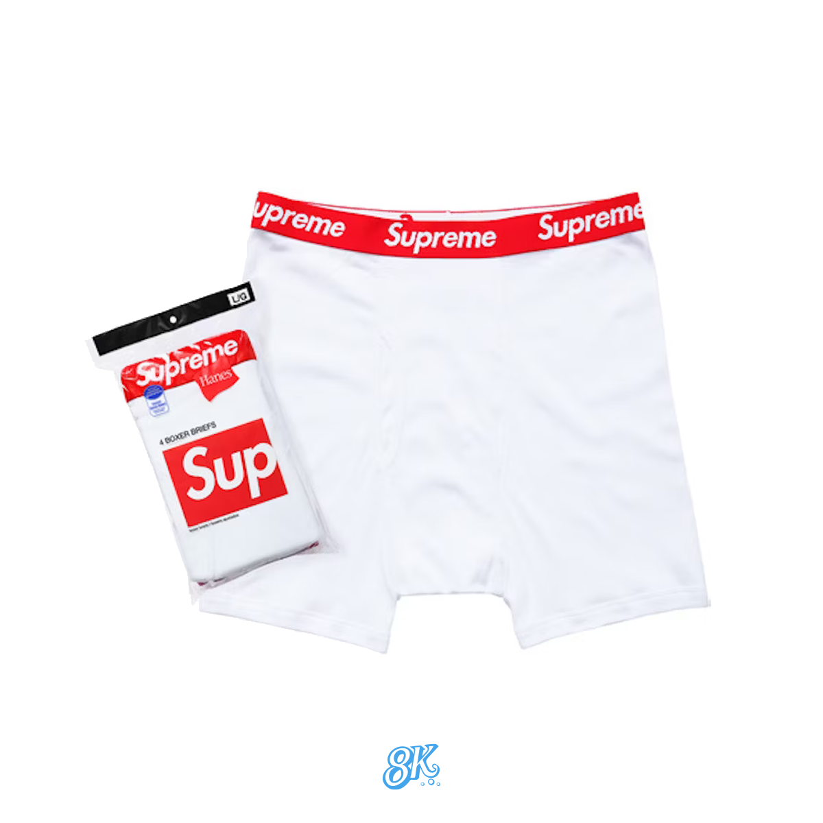 Supreme x Hanes Boxershorts (4er Pack)