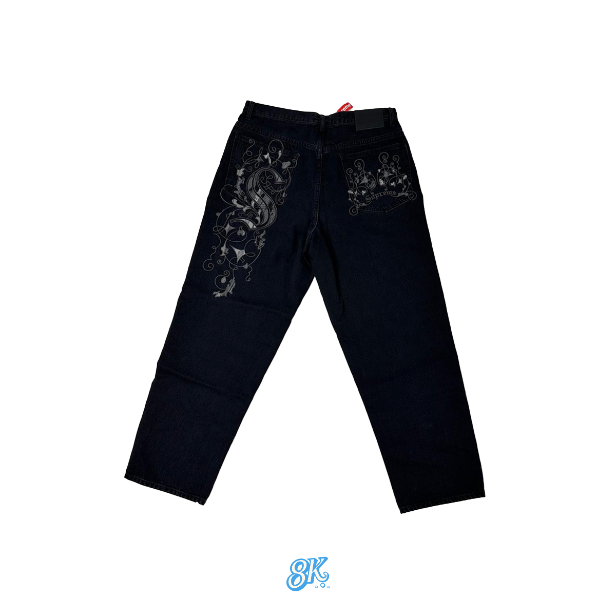 Supreme x Coogi Baggy Jeans Black