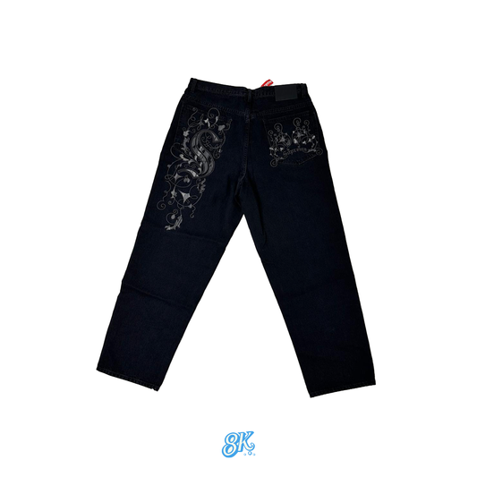 Supreme x Coogi Baggy Jeans Black