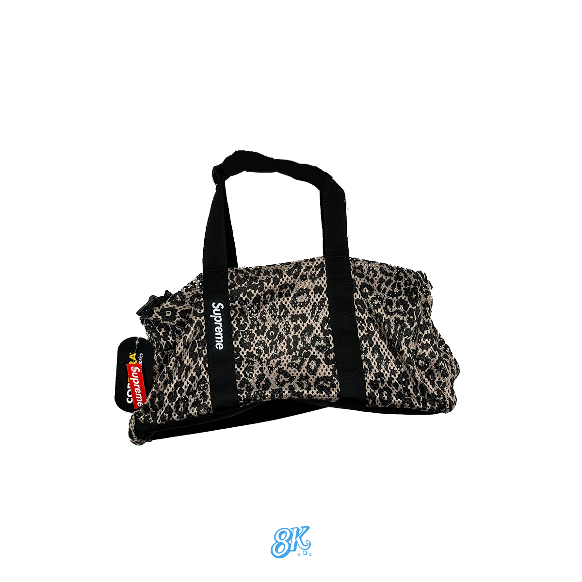 Supreme Mesh Duffle Bag Leopard